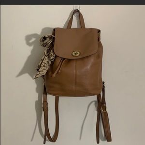 Coach Park Leather back pack